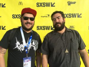 Directors Charlie Vela & Ronnie Garza at SXSW